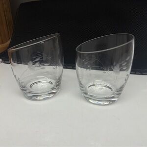 Princess House votive candle holders Set (2) Heritage pattern